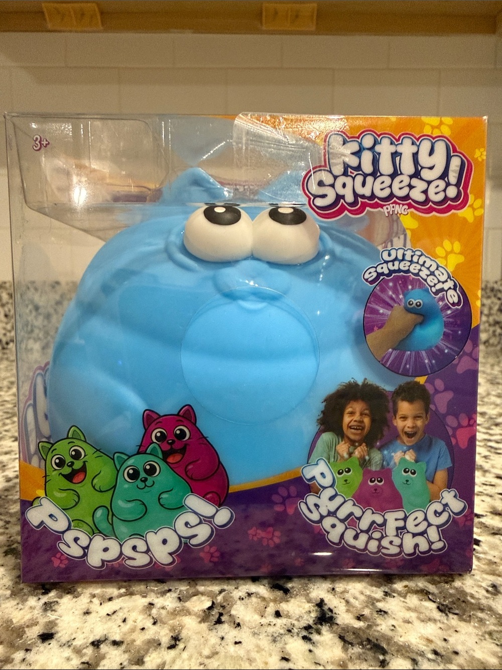 Kitty Squeeze! - Blue